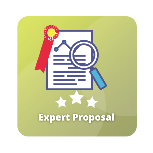 Simply Fresh Content Icon for Expert Proposal in Shop Page