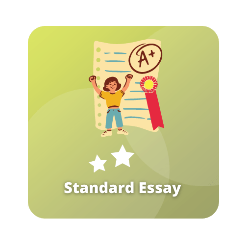 Simply Fresh Content Icon for Standard Essay in Shop Page